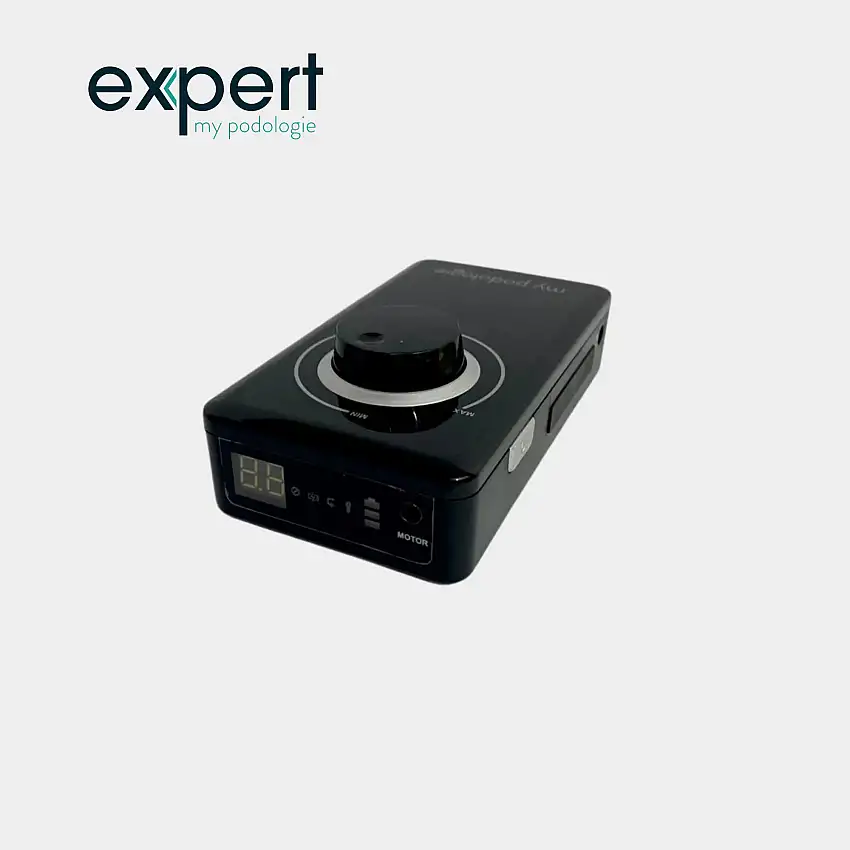 “Home care” student starting pack - 1 black Podo38S micromotor + 1 tungsten carbide nail cutter